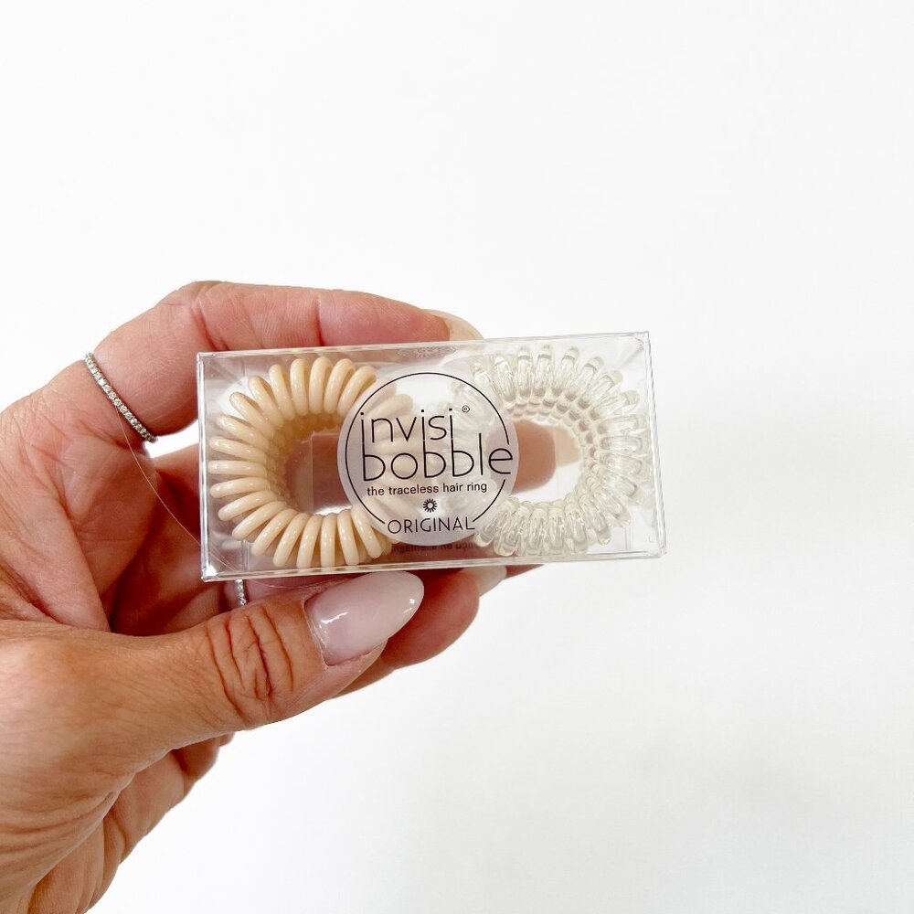 NIB Invisi bobble Original Traceless Hair Ring